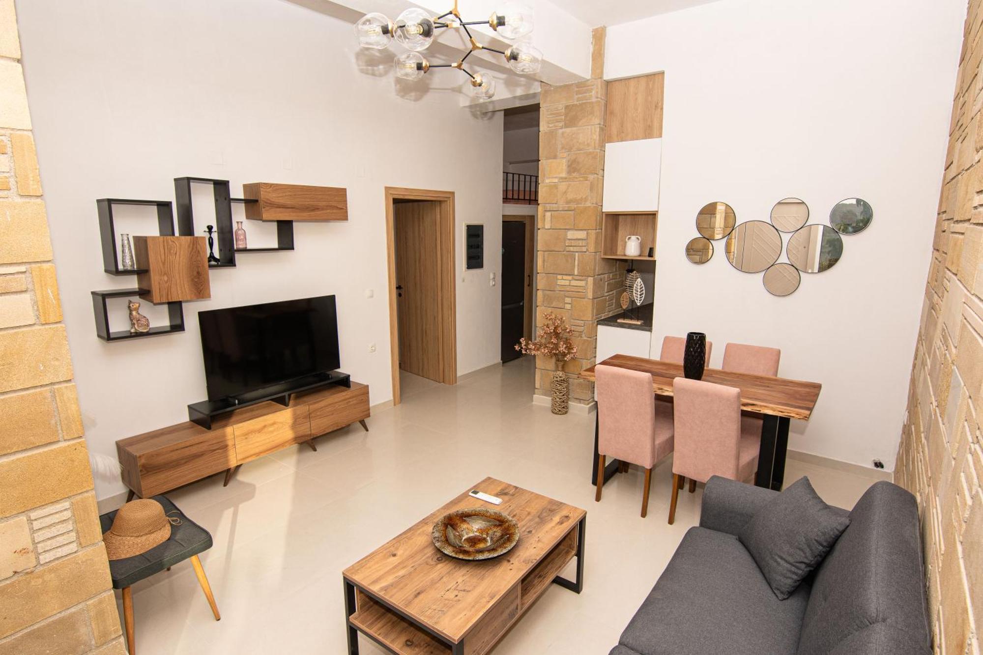 Rikanthos Stone Sea View Apartment Ιι Kíssamos Eksteriør bilde